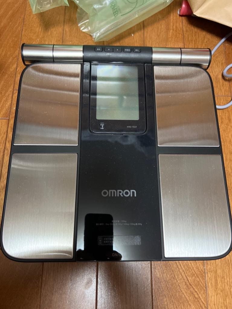 オムロン カラダスキャン 両手両足測定 体重体組成計 KRD-703T