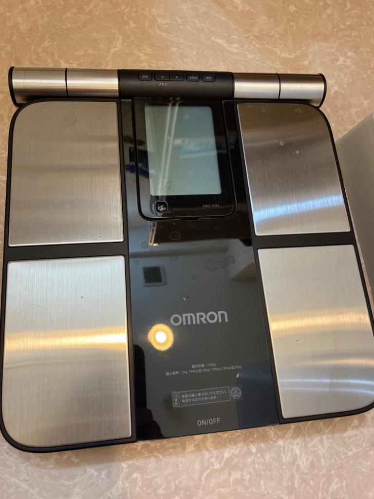 オムロン カラダスキャン 両手両足測定 体重体組成計 KRD-703T