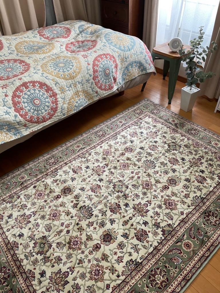 LOWYA（ロウヤ） ラグ ラグマット カーペット 秋 冬 滑り止め ペルシャ