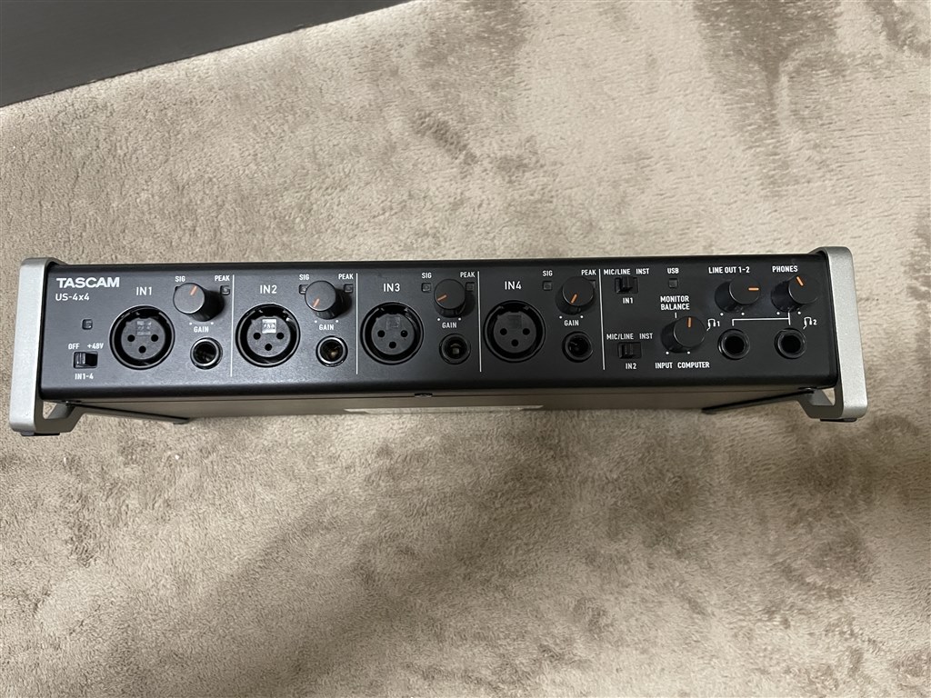 プロ向き 長く使えるサイコーのオーディオインターフェイス！』 TASCAM