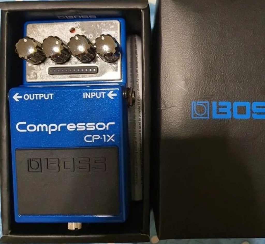 優秀さが際立つ高品質コンプレッサー』 BOSS Compressor CP-1X