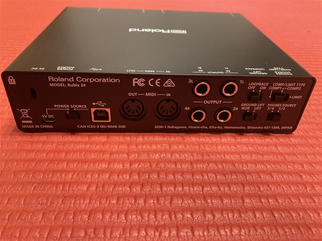 良質なオーディオインターフェースとして普通に使えます』 ローランド