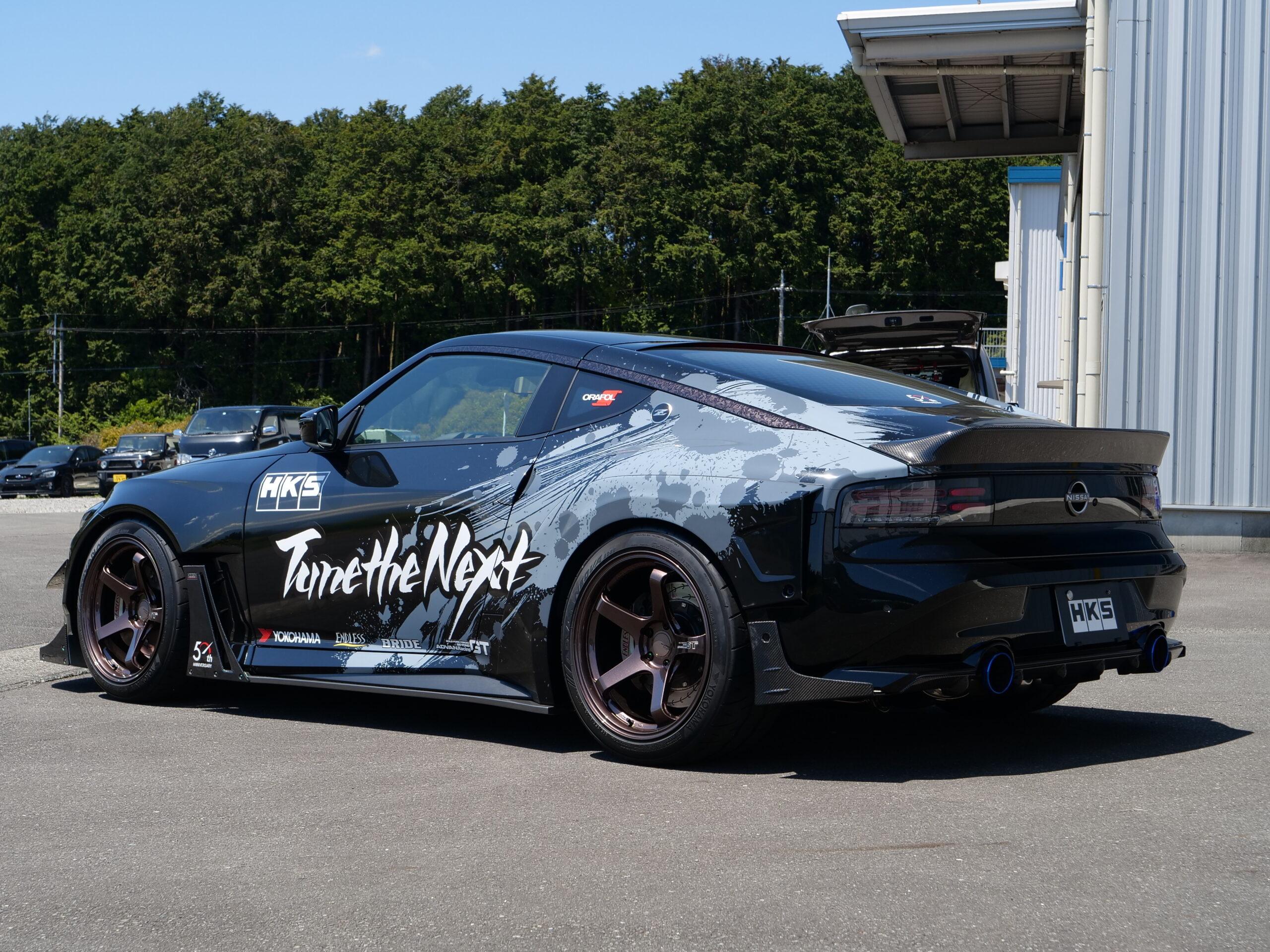 富士スピードウェイでの操縦性向上を確認済み！HKSからRZ34