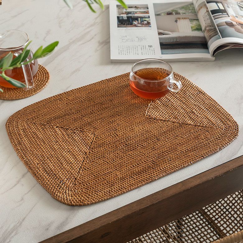 アタ製ランチョンマット角丸四角形 スタンダードクオリティ ランチョン