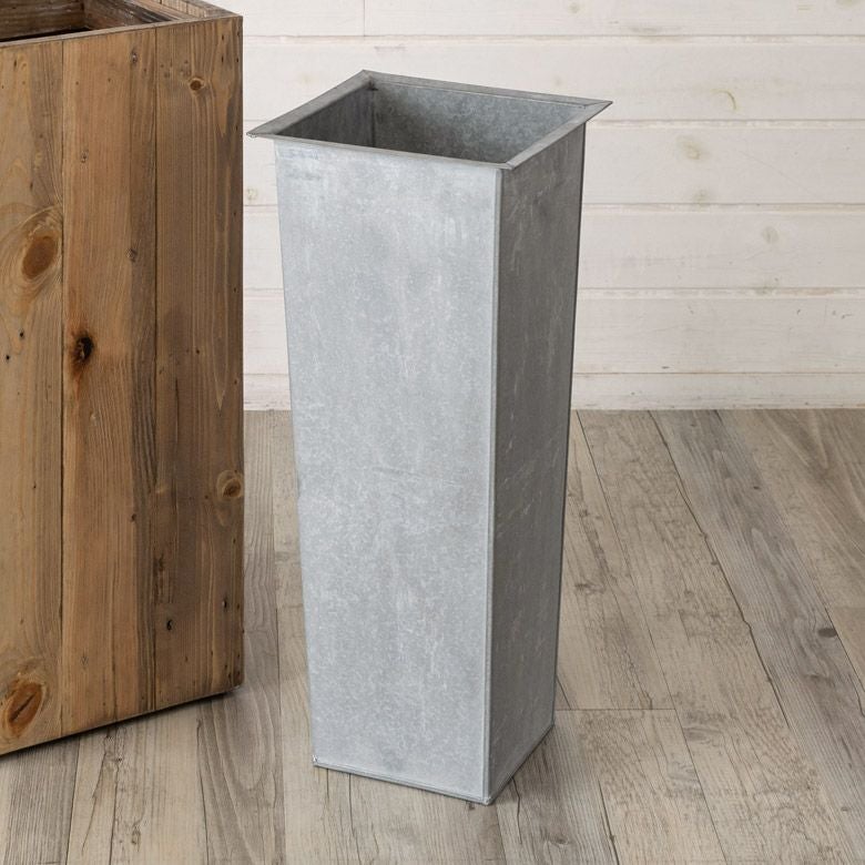 傘立て スリム角型 古木風仕上げ 木製 幅24.5cm Botanique ボタニーク