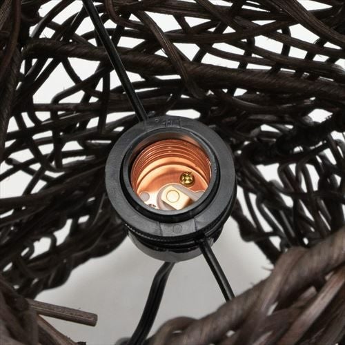 フロアライト リゾート 照明 ライト コクーンタイプ Lサイズ 籐 ラタン