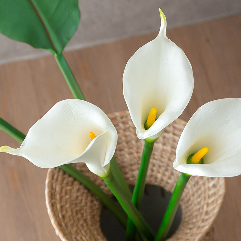 造花 カラーリリー (ロング][6165]【アジアン雑貨のアジア工房本店