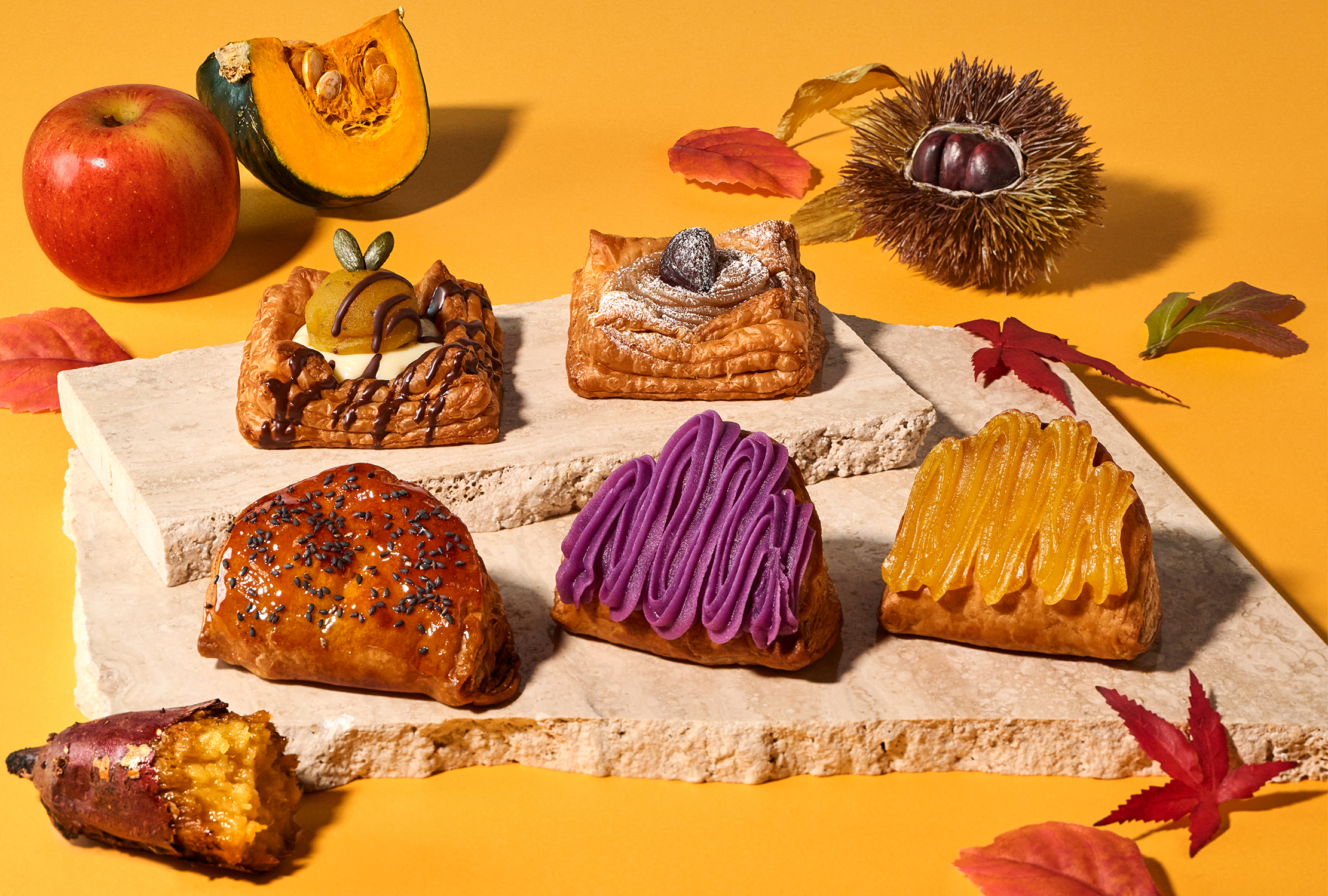 9/1（月）より順次販売】RINGO〈芋・栗・かぼちゃ〉パイ - 焼きたて