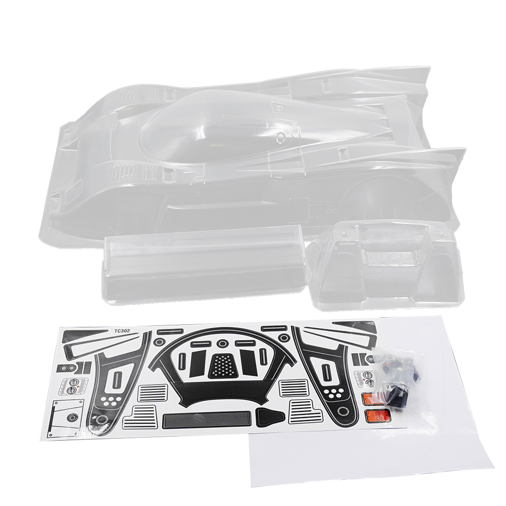 1/10 ツーリングカー用ボディ Gr. C LC2タイプ (190mm) [SDY-0368