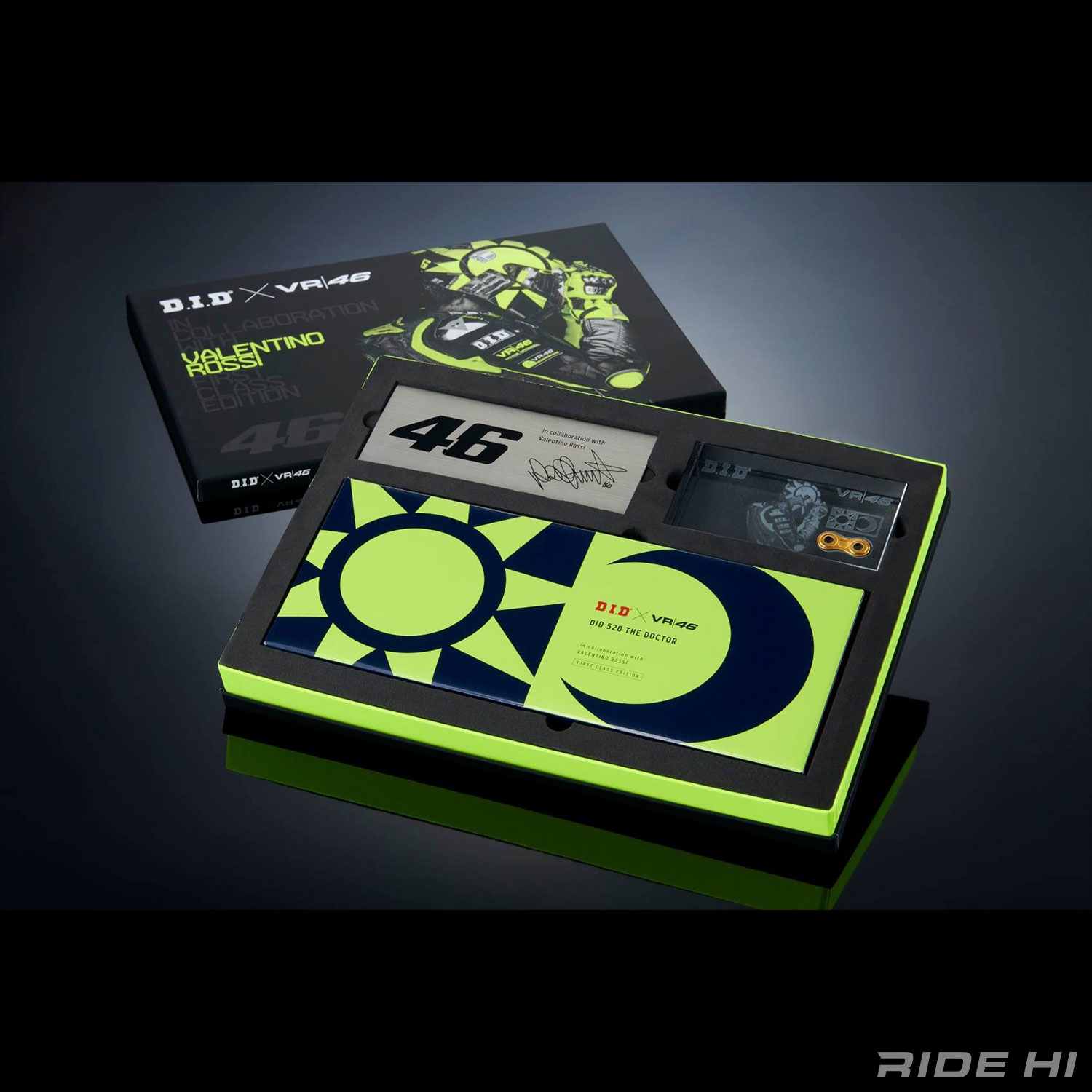 国内限定30セット抽選販売！ ロッシファン必見の限定コラボチェーンが