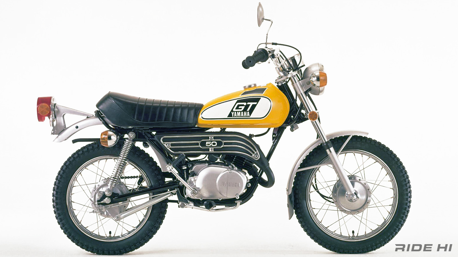 ミニトレの愛称でオフロードスタイルに親しませたヤマハGT50/80
