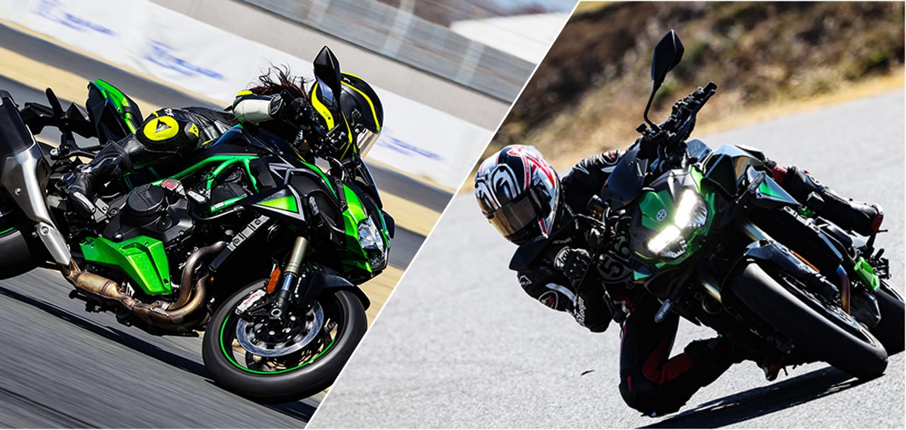 KAWASAKI Z H2 SE【異次元の加速に痺れる】中野真矢＆平嶋夏海