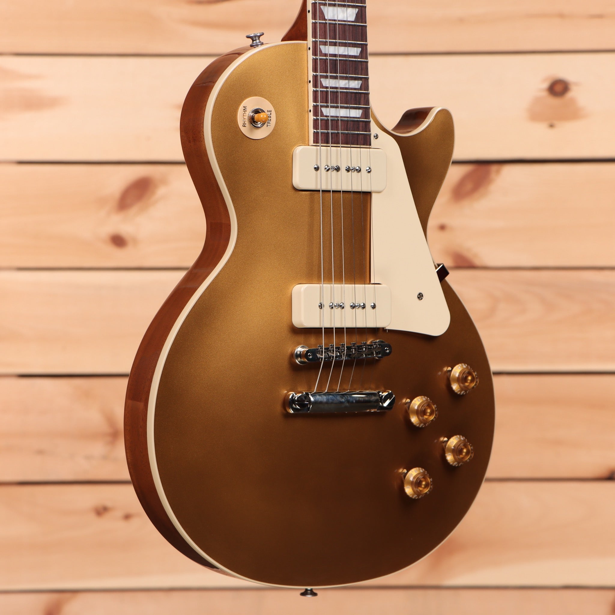 Gibson Les Paul Standard 50s P-90 - Goldtop – Righteous Guitars