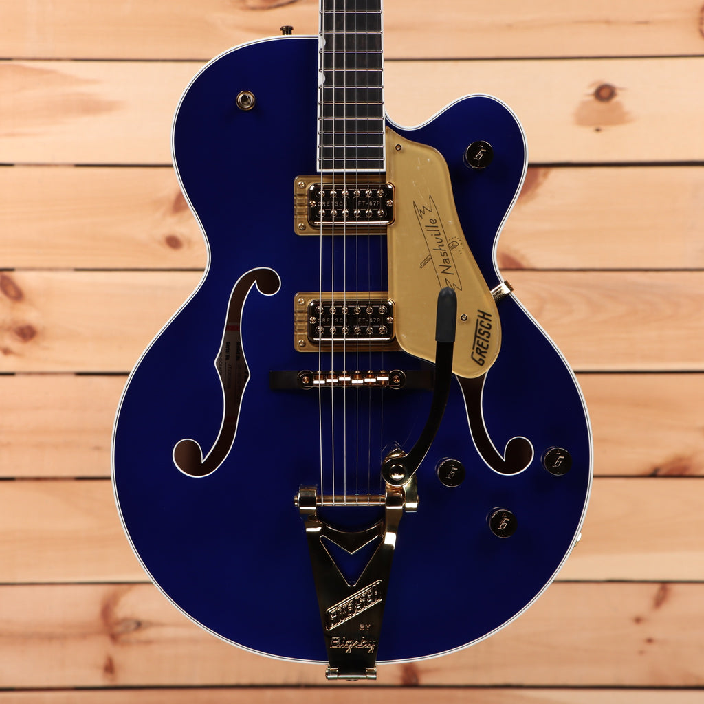Gretsch G6120TG Players Edition Nashville Hollow Body - Azure