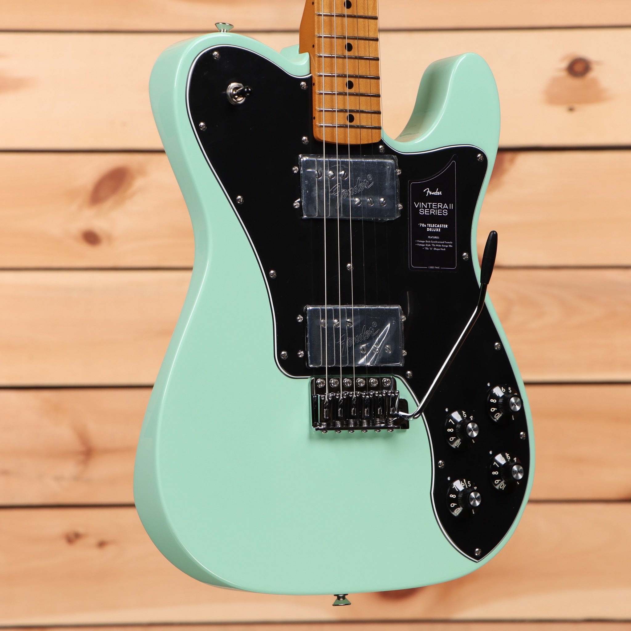 Fender Vintera II 70s Telecaster Deluxe with Tremolo - Surf Green