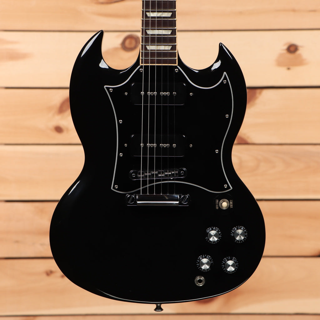 Gibson SG Standard P-90 - Ebony – Righteous Guitars