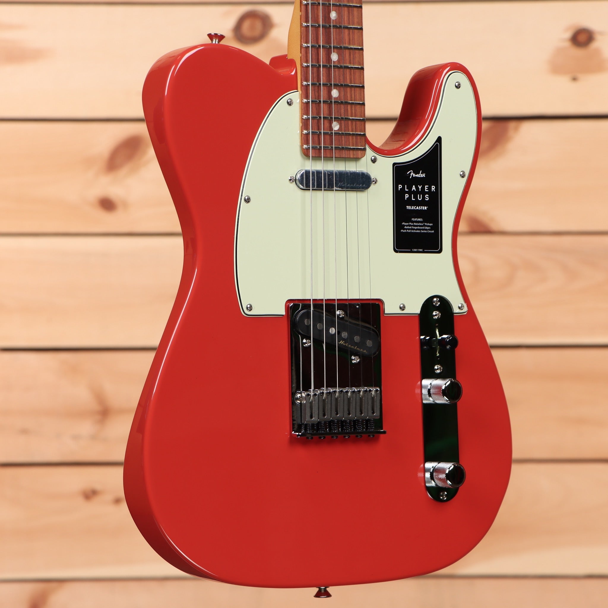 Fender Player Plus Telecaster - Fiesta Red – Righteous Guitars