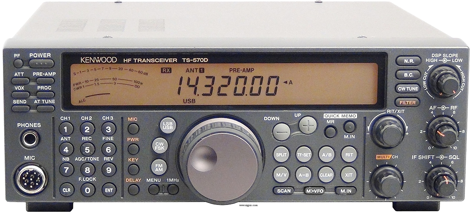 RigPix Database - Kenwood/Trio - TS-570D