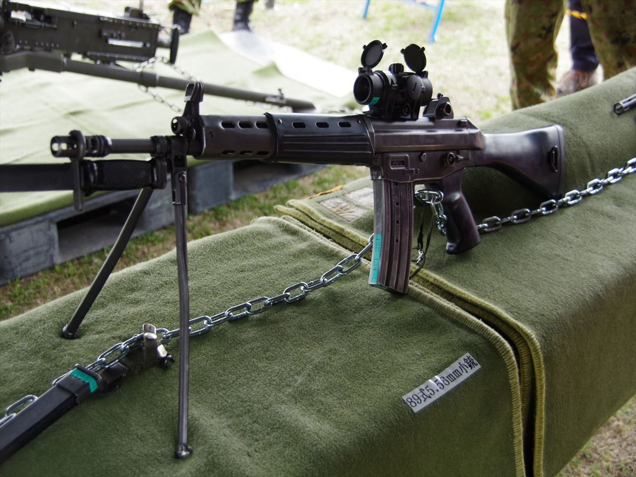 89式5.56mm小銃｜89R・BUDDY・ハチキュー｜陸上自衛隊装備品｜陸自調査団