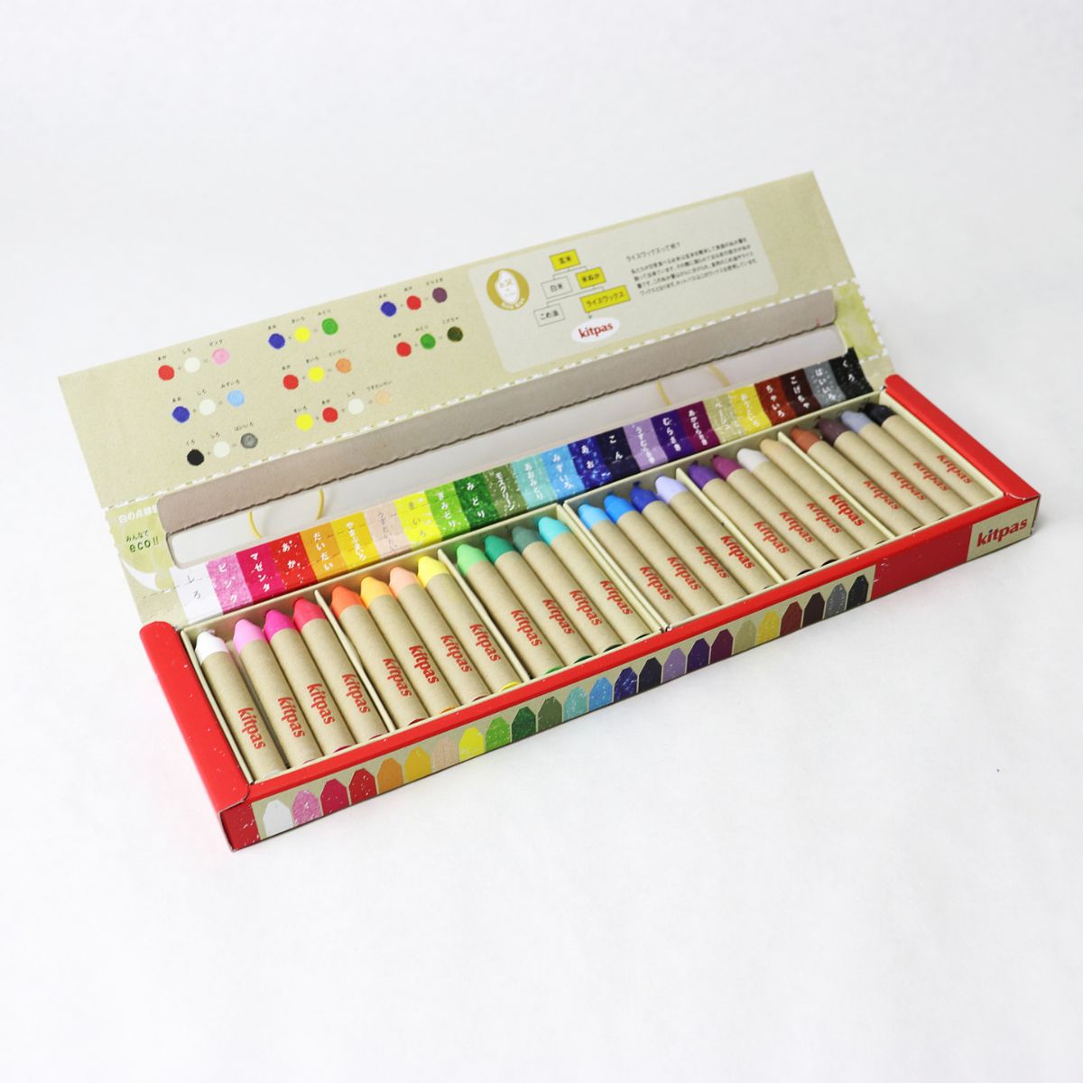 キットパスミディアム24色 – 日本理化学工業株式会社