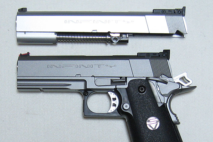 WA／SVインフィニティ4.3リミテッド・オールシルバー｜RIKSGUNS