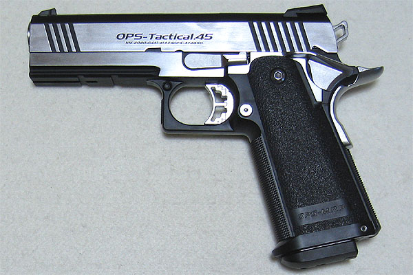 東京マルイ／ハイキャパ カスタム デュアルステンレス｜RIKSGUNS