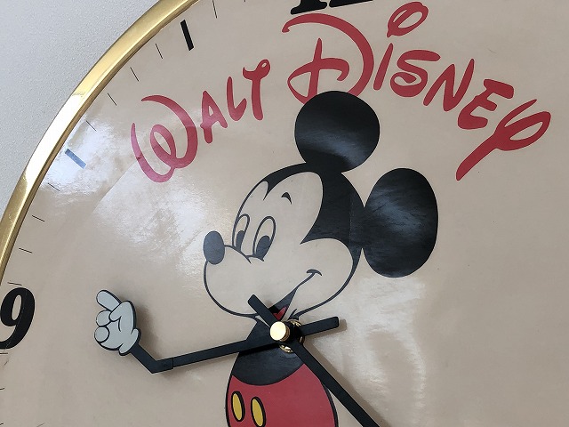 レア!! サイズ大 ELGIN社製 ミッキーマウス ディズニー ウォール