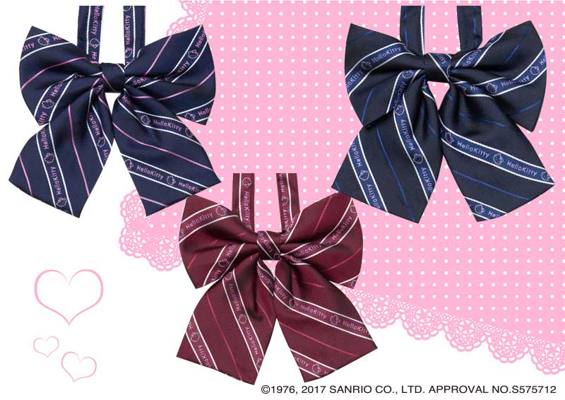 ハローキティ柄制服リボンシリーズ | 制服通販リサアンドザスターライト