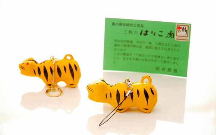 田井民芸】張り子虎 とらちゃん | 通販【栗林庵オンラインショップ