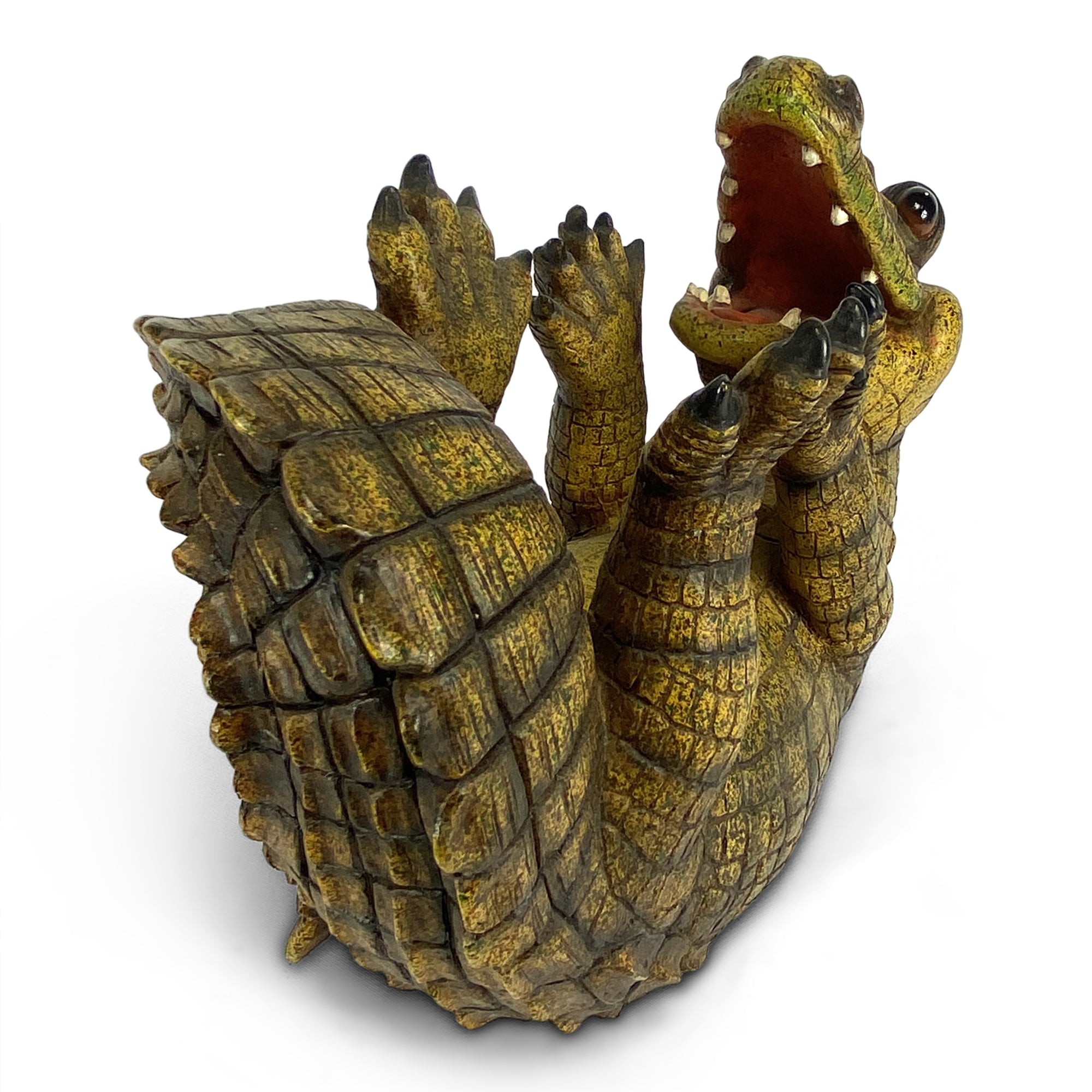 Wine Bottle Holder-Alligator | Unique Gift for Wine Lovers
