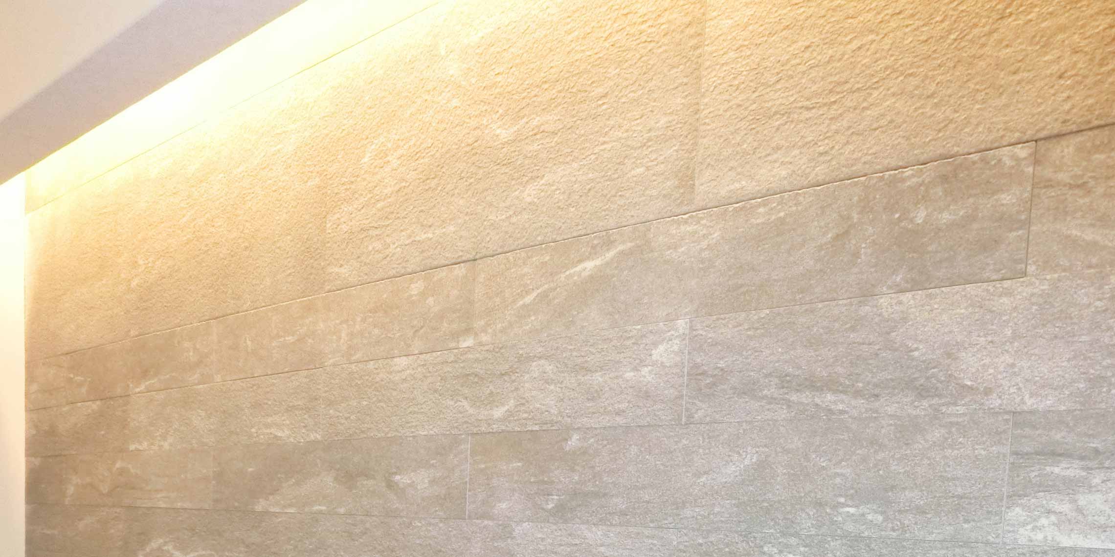 屋内壁】ヴァルス（外内用デザイン張り） | 施工事例 | RIVIERA