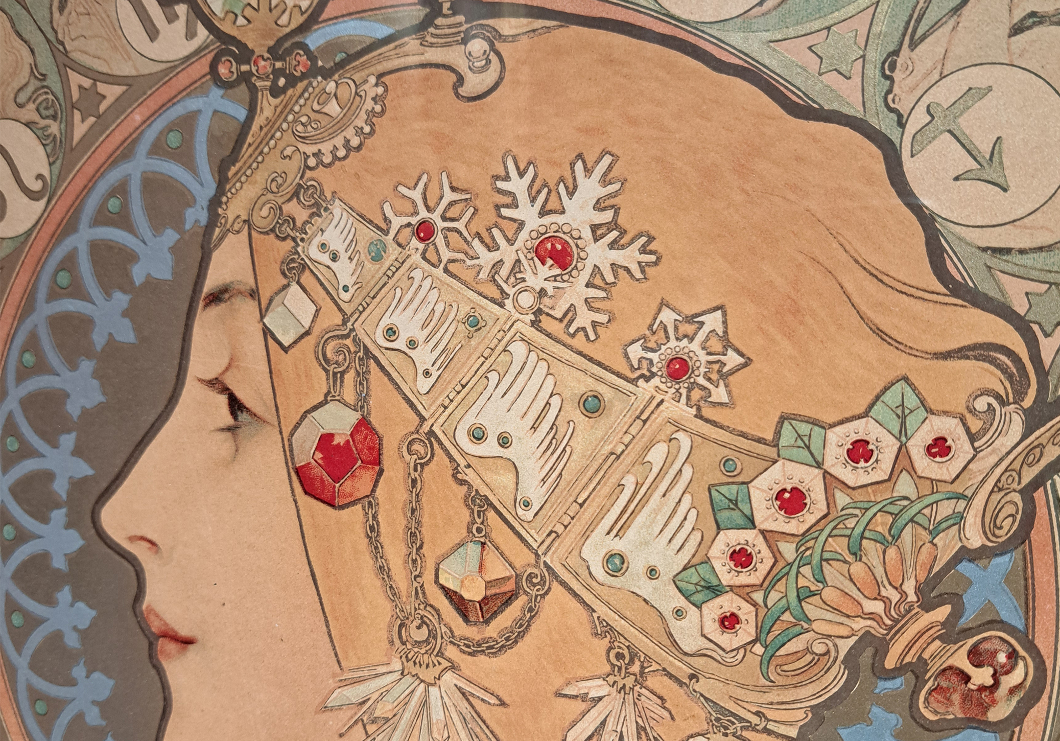 アルフォンス・ミュシャ≪黄道十二宮≫（1896） - 19世紀末の