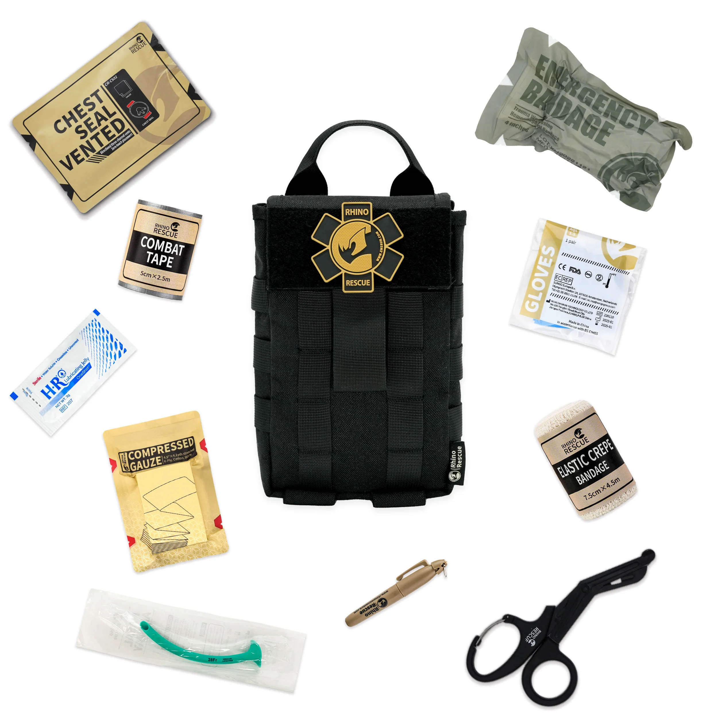 IFAK Trauma & Medical Kits - Compact First Aid for Quick Emergency