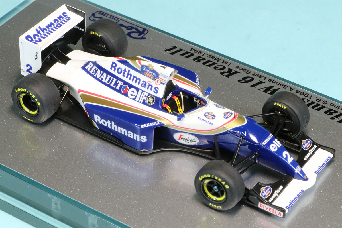 ロムファクトリー 1/43 ウィリアムズ FW16 サンマリノ GP 1994 A.セナ