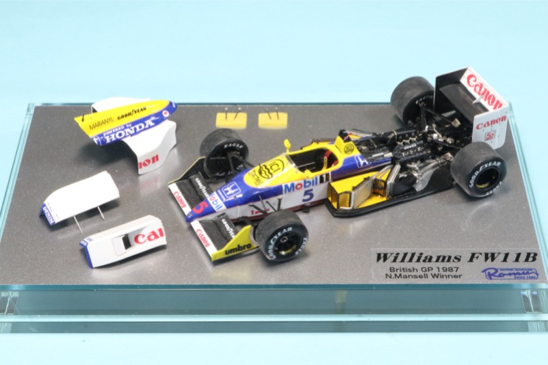 ロムファクトリー 1/43 ウィリアムズ FW11B イギリスGP 1987 N