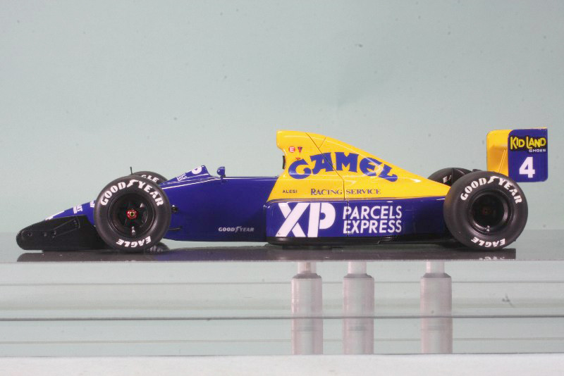 予約] ロムファクトリー 1/43 ティレル 018 フランスGP 1989 J.アレジ