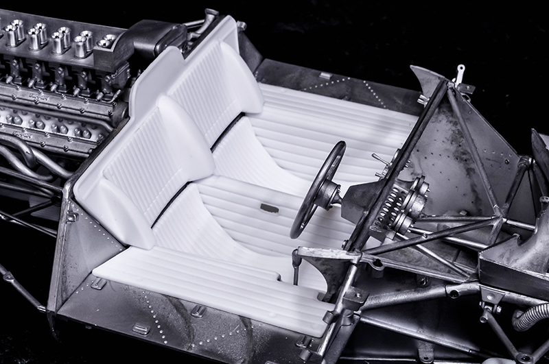 取り寄せ] モデルファクトリーヒロ 1/12 フェラーリ 412P Ver.B 1967