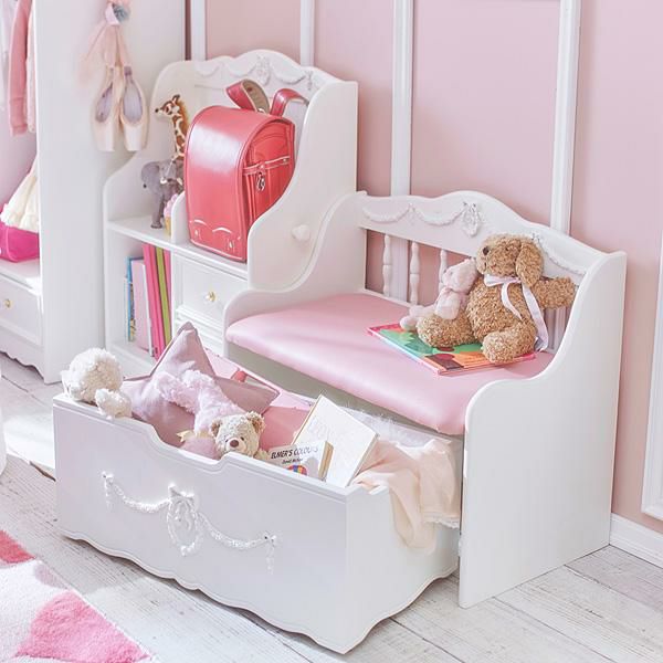 直送】絵本ラック/fleurette(フルレット)｜かわいいお姫様インテリア