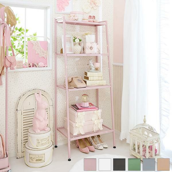 本棚・ラック・シェルフ｜かわいいお姫様系インテリア家具・雑貨の通販