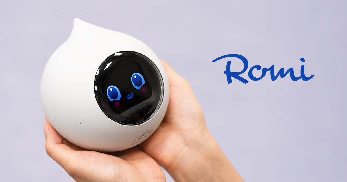 会話AIロボットRomi（Lacatanモデル）予約受付中！｜会話AIロボット