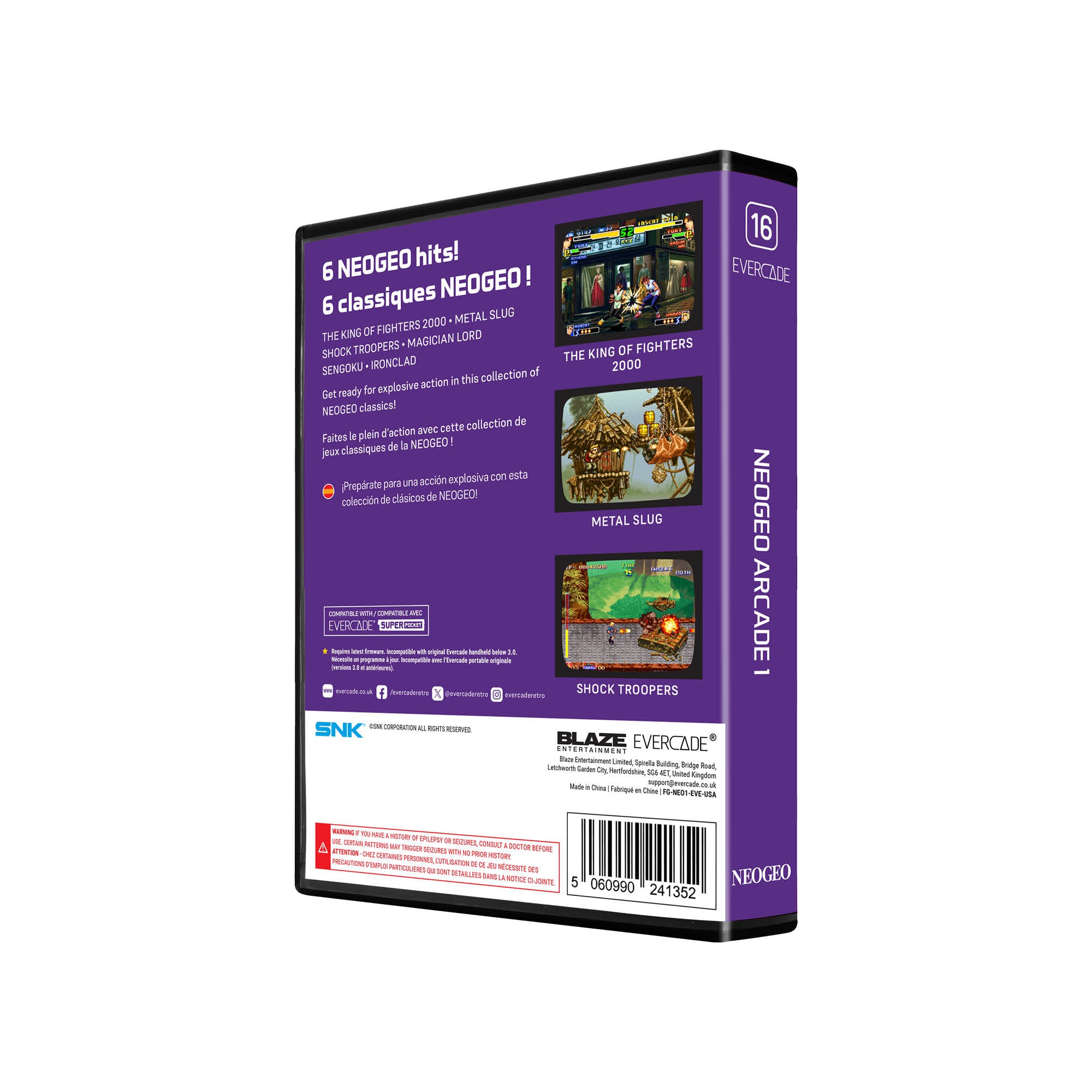 Evercade Roguecraft DX and NEO GEO Arcade Collection 1 – Rondo