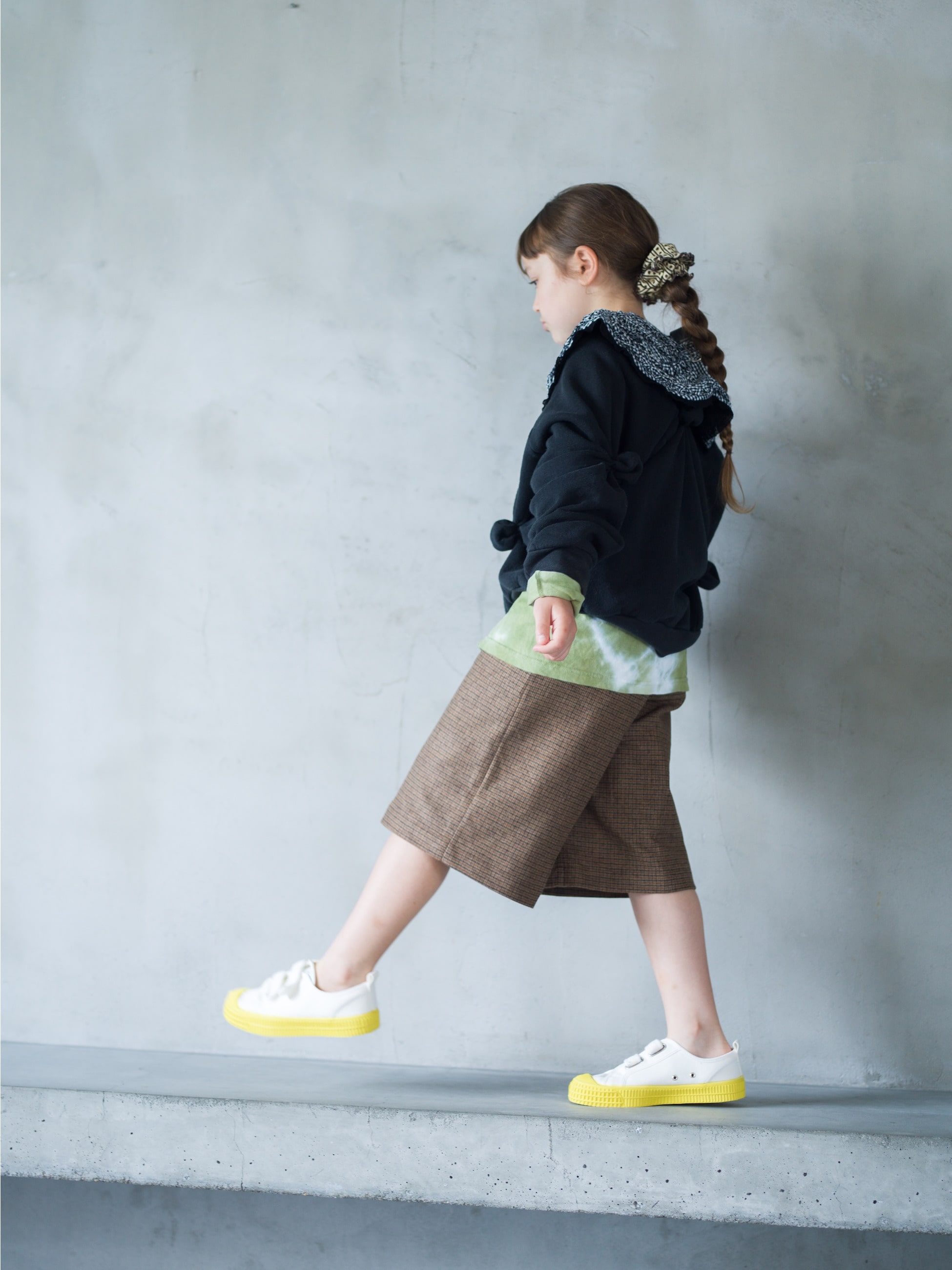 キッズ カラーソール シューズ（イエロー/20-20.5cm）｜NOVESTA