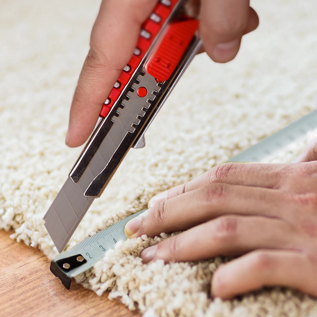 Utility Knife Cutter, Rubber Handle, 18mm, Galena Model - RH-3005