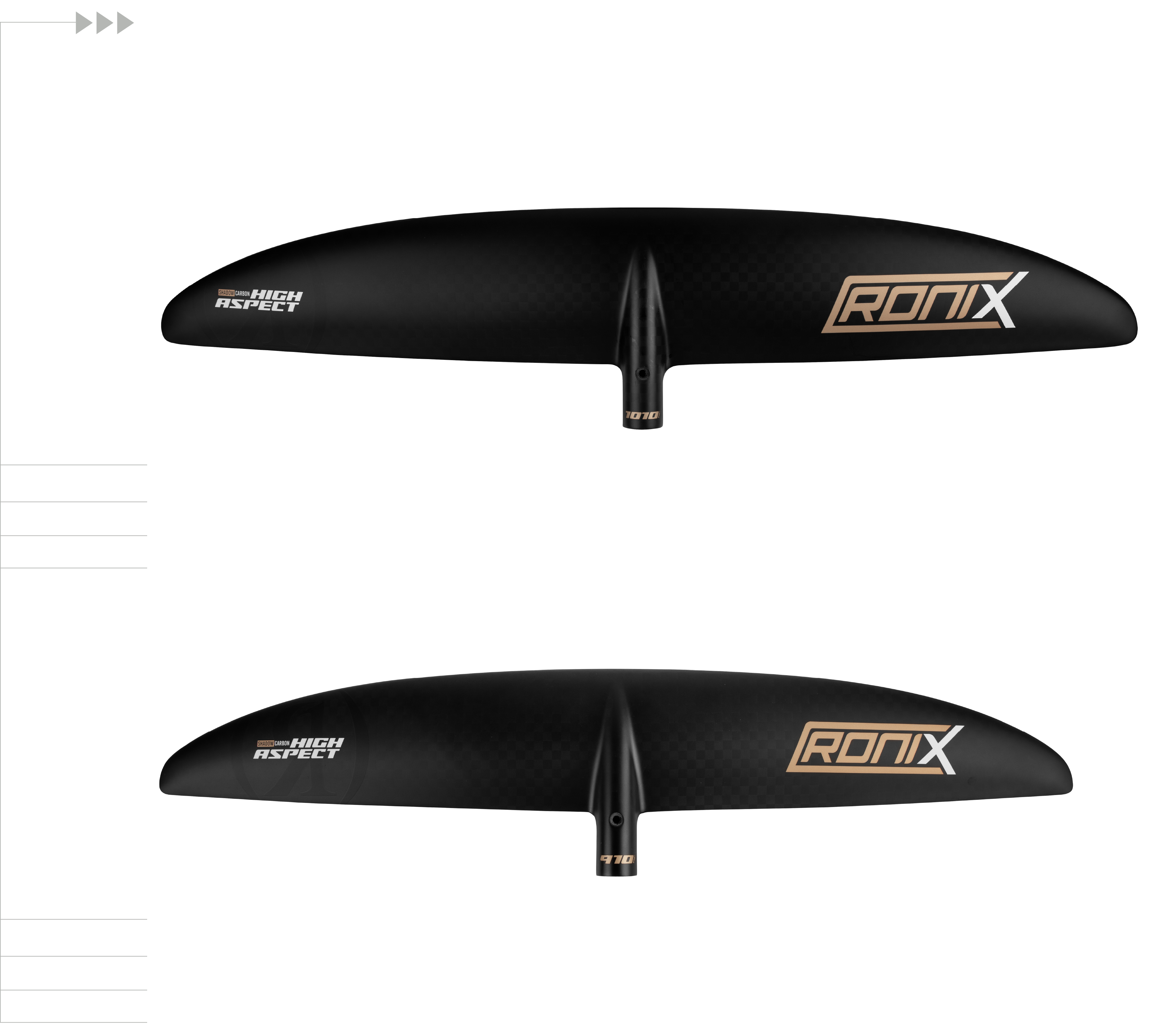 Ronix Expert 29″ Velo Mast + High Aspect 910 cm² Front Wing Foil