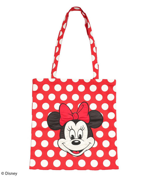 Disney/ディズニー/ミニーマウス】サテン刺しゅうトートバッグ｜4GEEKs