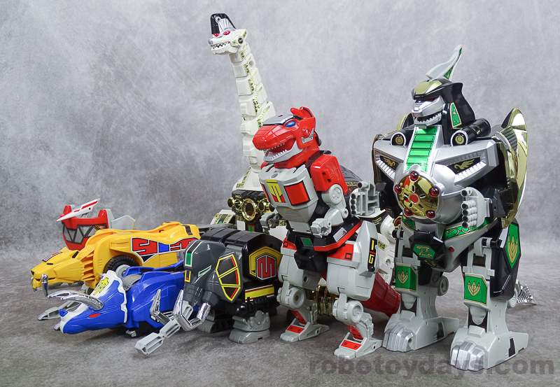 ジュウレンジャー大獣神ドラゴンシーザーキングブラキオンSMP 3種