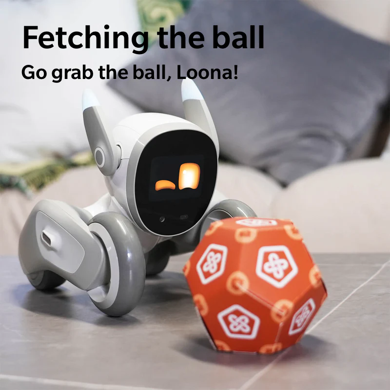 Loona Robot Pet - Premium Website