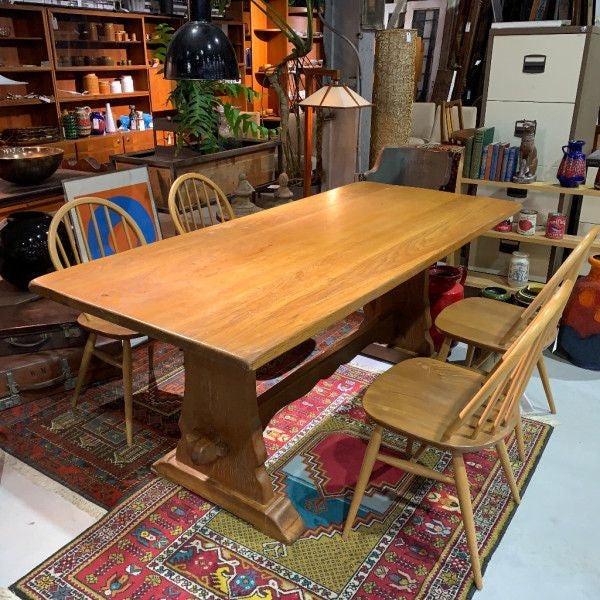 英国製 アンティーク リフェクトリーテーブル｜rocca rocca