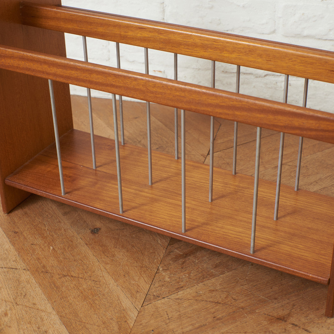 英国ヴィンテージ マガジンラック｜rocca rocca