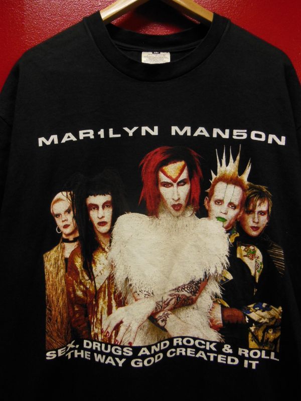 90S 美品 US古着 本物ビンテージ WINTERLAND マリリンマンソン ROCK IS